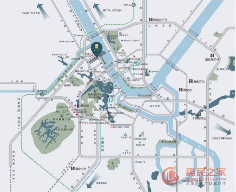 海伦西子湾交通图